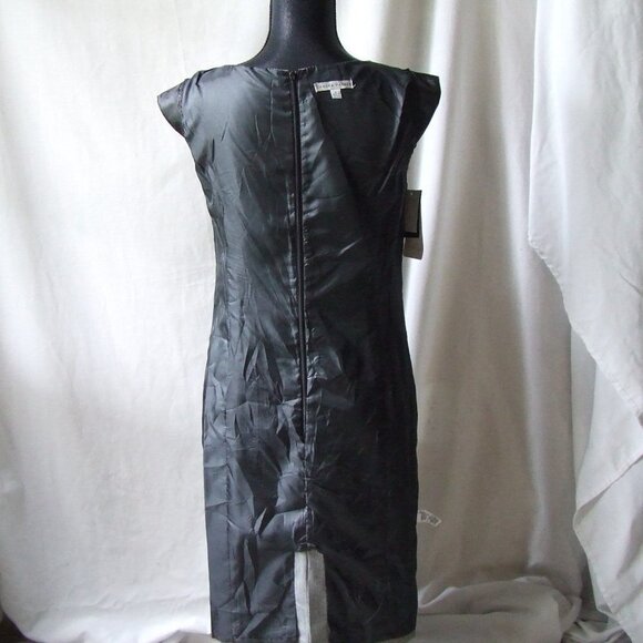 Sandra Darren dress houndstooth black and white size 6 lined cap sleeve new NWT - Picture 9 of 16